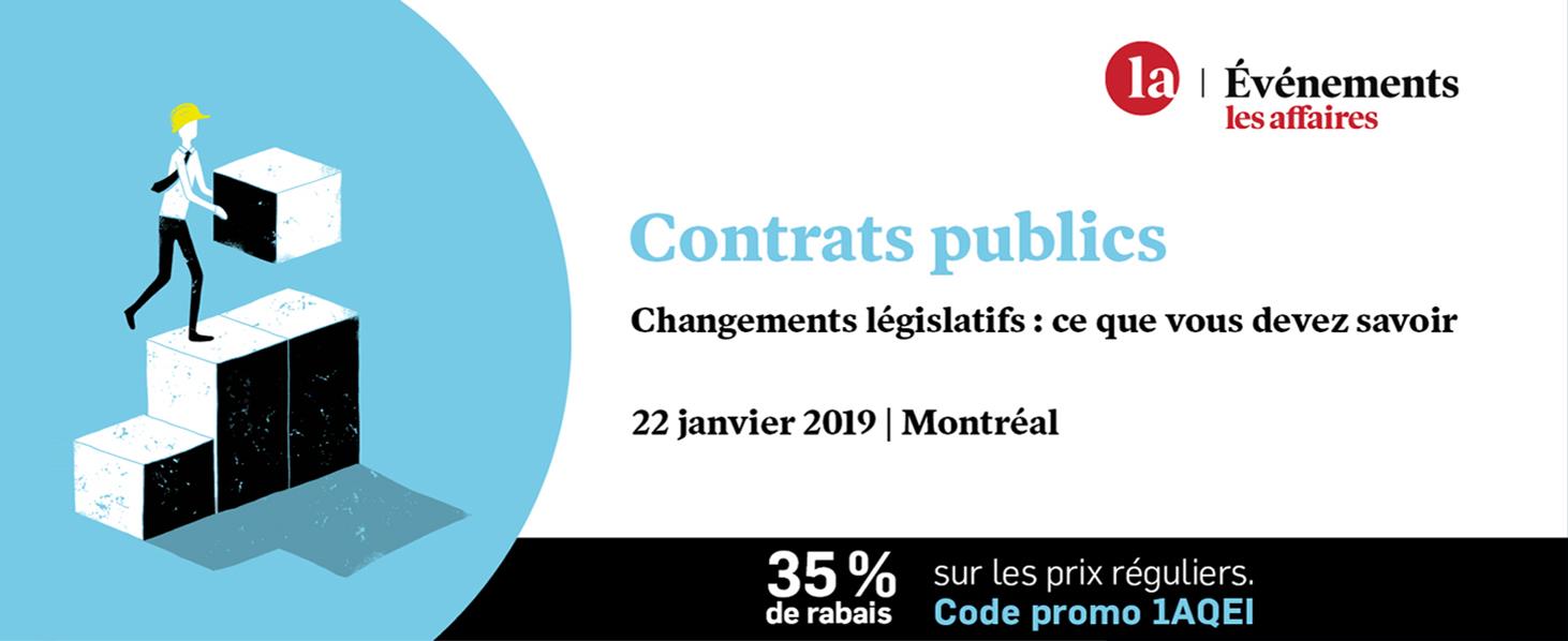 Changements législatifs : ce que vous devez savoir