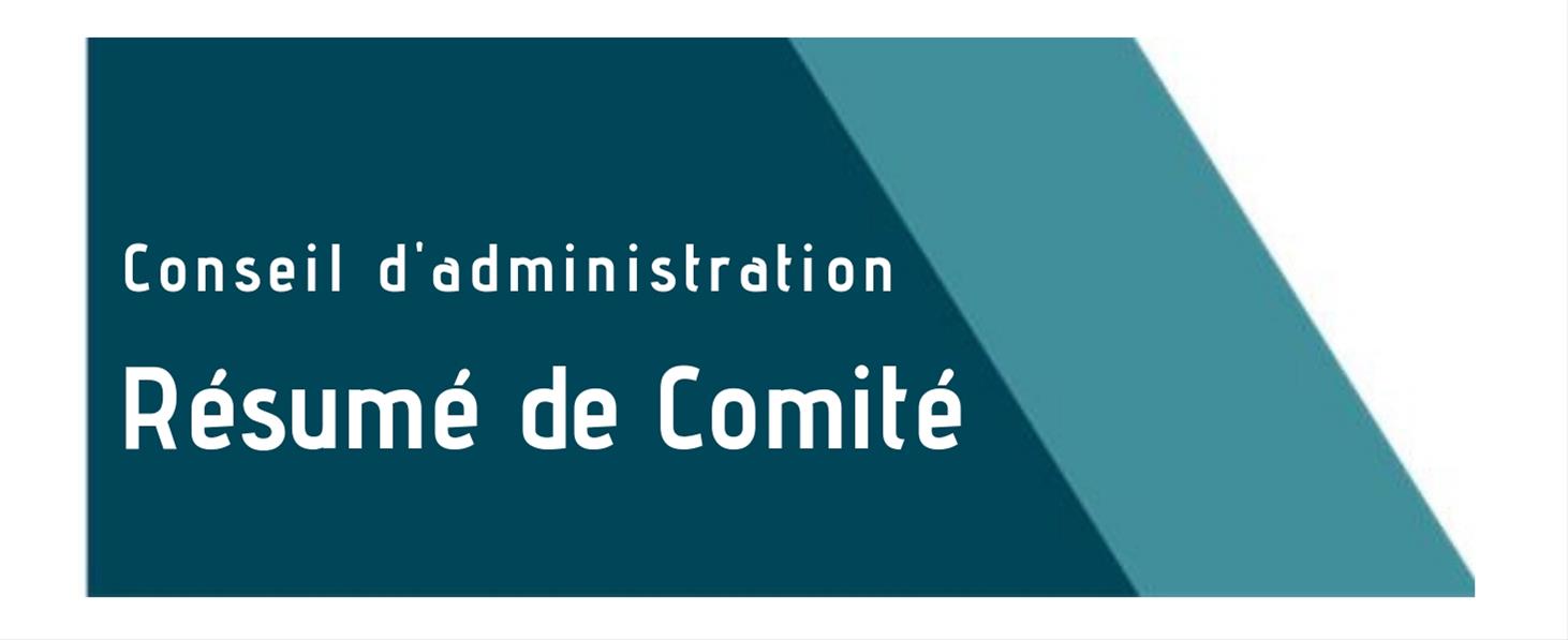 Résumé de la rencontre du 6 décembre 2018